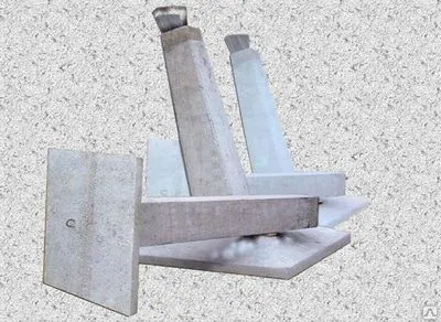 Фото №0 Фундамент Ф.5-А (наголовник Д-7а) с.3.407-115 в.2 КЖ-9