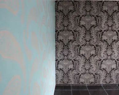 фото Поклейка всех тип обоев