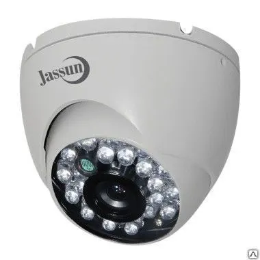 Фото №0 Купольная AHD видеокамера JSH-DP200IR 2.8 (белый/серый корпус)