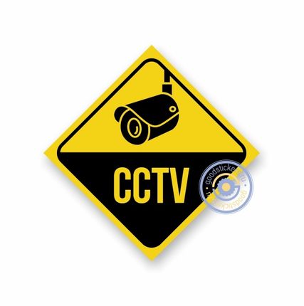 Фото №0 Наклейка или табличка "CCTV"