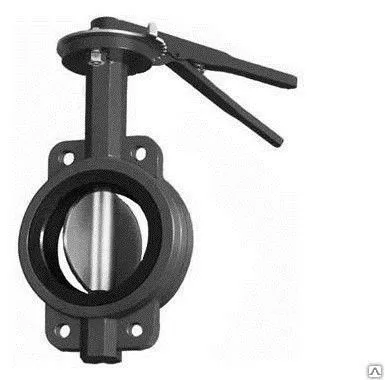 Фото №0 Затвор дисковый чугунный Ду 100 Ру 16 диск чугун