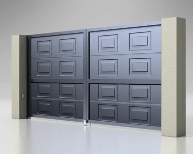 фото Распашные ворота