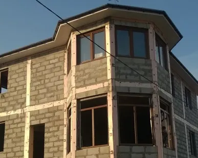 фото Строительство домов,коттеджей, бань, дач из газобетона, пенобетона, полист