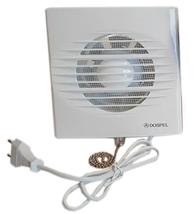 Фото №0 Накладной бытовой вентилятор Rico 100 WP со шнурковым выключателем Dospel