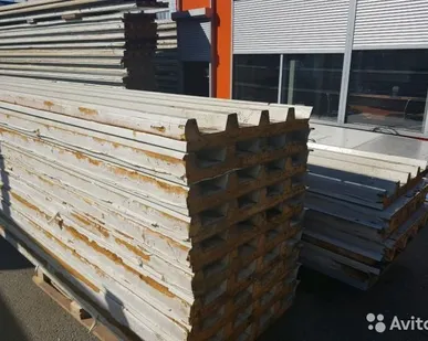 фото Сэндвич панели PIR кровельные 1400м2, 9,65 м