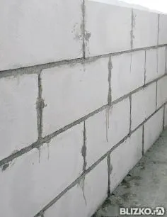 фото Кладка из пеноблоков (сибит)