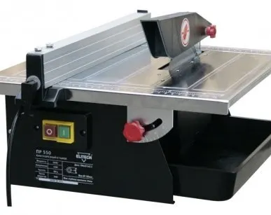 фото Плиткорез ELITECH ПЭ 600 (600Вт,180х22мм,2950об/мин,34мм,стол500х390мм)