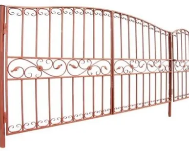 фото Ворота с калиткой &quot;Усадьба&quot; ( 3,0 м.)