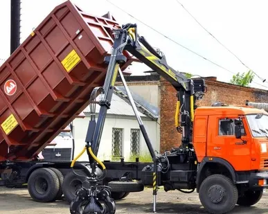 фото Аренда самосвала с грейферным захватом