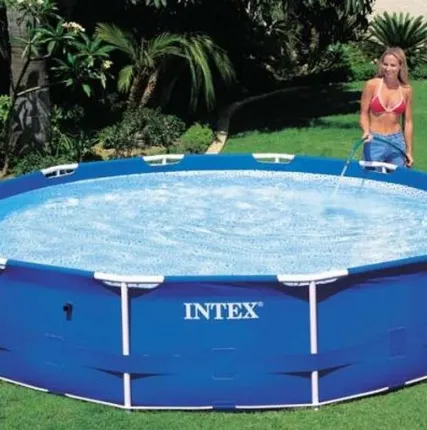 Фото №0 Каркасный бассейн Intex Metal Frame Pool 366х76 см с 
фильтр-насосом 28212