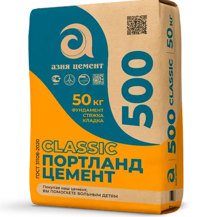 Фото №0 Цемент Азия (Пенза) М-500 Д-20 50 кг.
