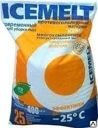 фото Противогололедный (антигололедный) реагент Icemelt (Айсмелт)