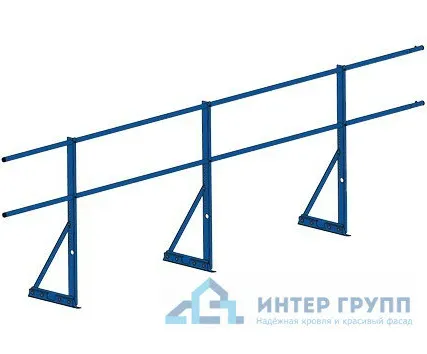 Фото №0 Ограждение ECONOM d-25 (круг) H-900/3,0м фальц ТУ