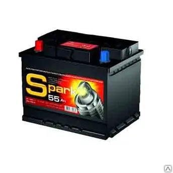 Фото №0 Аккумулятор 55 а/ч R SPARK