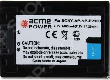 фото Аккумулятор для телефона AcmePower AP-NP-FV100
