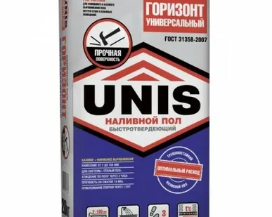 фото Наливной пол Unis Горизонт 20 кг