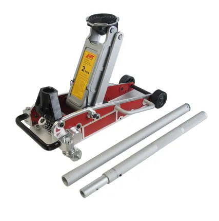 Фото №2 Домкрат подкатной 2т 87-446мм алюминиевый JTC