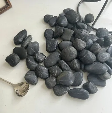 Фото №0 Галька камни для интерьера и аквариума