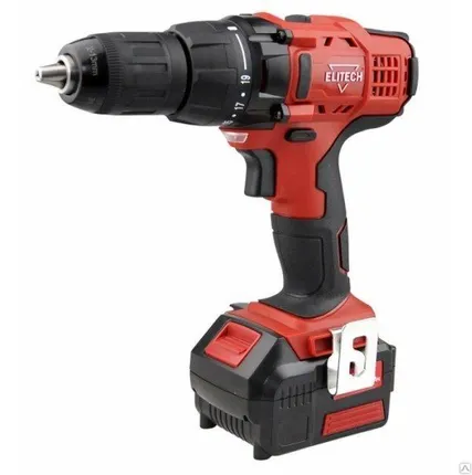 Фото №0 Дрель аккумуляторная Elitech ДA 14 ЛK2