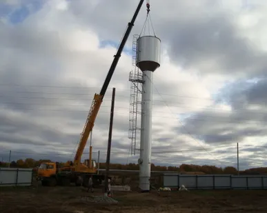 фото Водонапорная башня  Тюмень