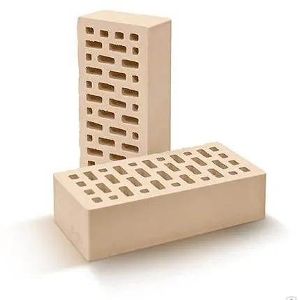 Фото №0 Кирпич лицевой одинарный "Слоновая кость (жемчуг)" (ВВКЗ)