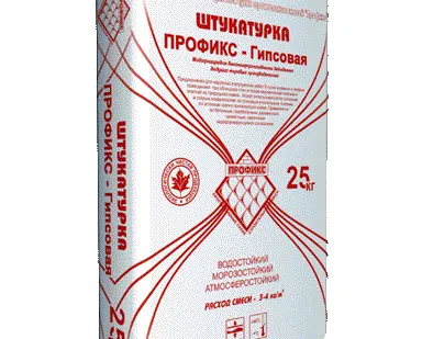 фото Штукатурка Профикс универсальная гипсополимерная, 20 кг
