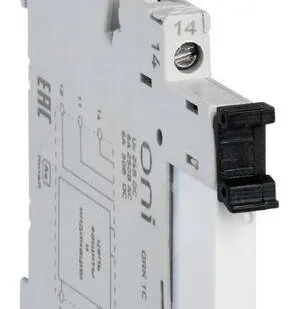 фото Реле интерфейсное ORK с розеткой 1A 24В DC ONI ORK-1-1A-DC24V