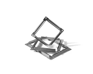 фото Фланец прямоугольный Нержавеющая сталь, 100, 100