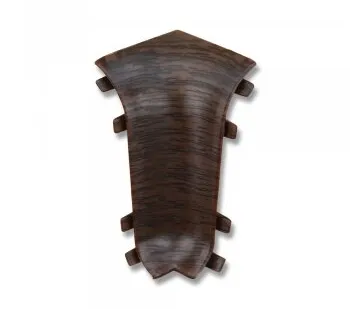 фото Угол ПВХ внутренний дуб мореный