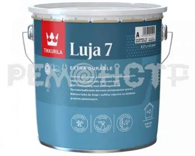 фото Краска акрилат интер 2,7л база А мат Tikkurila LUJA 7 (1) ВМ под заказ П