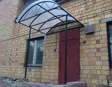 фото Сварные козырьки