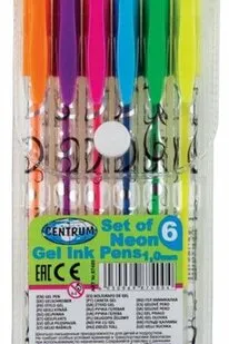 фото Набор ручек гелевых Centrum Neon pens, 1мм×6цветов