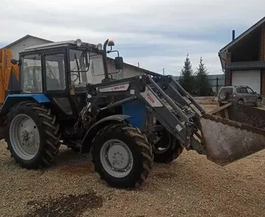 фото Аренда трактора МТЗ 229 с ковшом