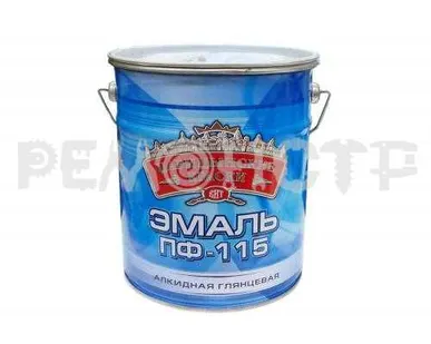 фото Эмаль ПФ-115  5кг черная ЦАРИЦЫНСКИЕ КРАСКИ (3/126) П