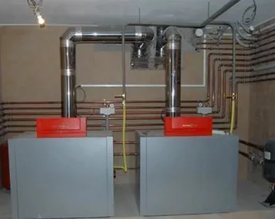 фото Монтаж бойлера нагревательного