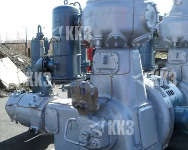 фото Компрессор бустер поршневой промышленный угловой