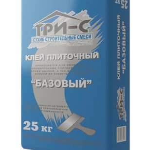 фото Клей плиточный Три-С "Базовый"