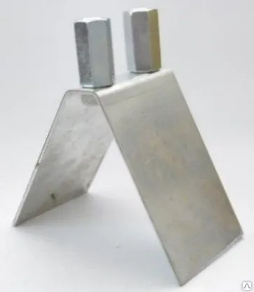 Фото №0 Крепление молниеприёмника на конёк (Молниезащита) арт. 04003