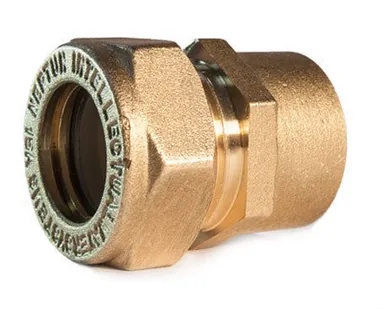 фото Муфта соединит. для гофр. трубы Neptun IWS (F) 15х1/2 groove EF внутр.
в