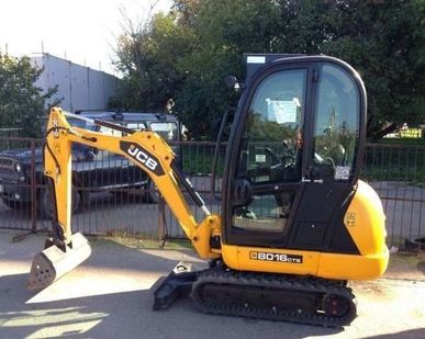фото Джейсиби мини экскаватор JCB 8016 CTS в