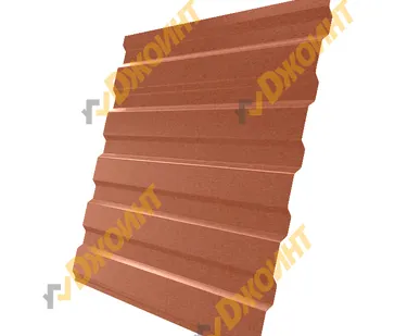 фото Профнастил С-20 0,45 MATGRANIT RAL 8004 терракотовый