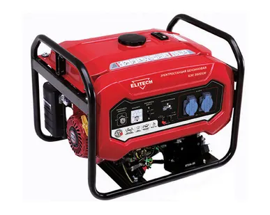 фото Бензогенератор Elitech БЭС 3500 ЕМ (2,8 кВт)