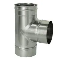 фото Тройник моно 115 мм, AISI 430, 0.8 мм