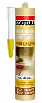 Фото №0 Герметик акриловый паркетный Soudal бук 280 мл.