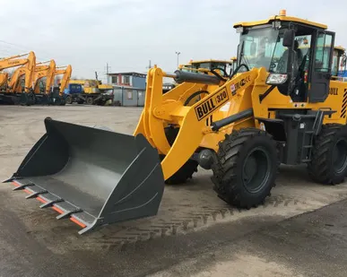 фото Погрузчик фронтальный одноковшовый Bull SL320