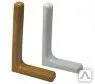фото Кронштейн с декоративными накладками (бежевый), L=180мм
