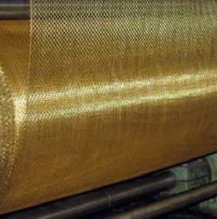 Фото №0 Сетка латунная ГОСТ 6613-86 полутомпаковая ячейка 1,6мм d=0,5 мм