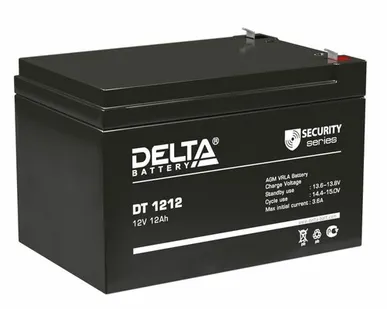 фото Аккумулятор 12В 12А.ч. Delta DT 1212