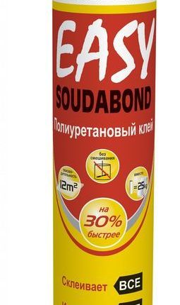 Фото №0 Полиуретановый клей Easy Soudabond 12*750мл