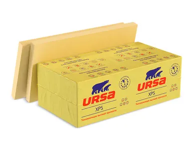 фото Плиты Урса XPS Стандарт (URSA) (пенополистерол) 1180х580х50мм